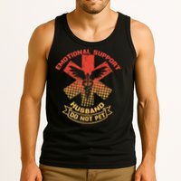 Emotional Support Husband Do Not Pet Tank Top