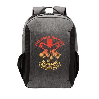 Emotional Support Husband Do Not Pet Vector Backpack