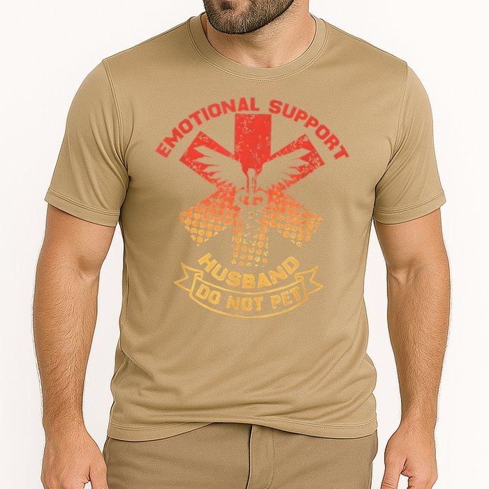 Emotional Support Husband Do Not Pet Performance Shirt