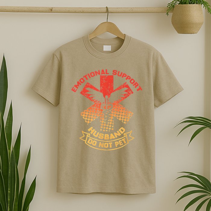 Emotional Support Husband Do Not Pet T-Shirt