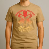 Emotional Support Husband Do Not Pet T-Shirt