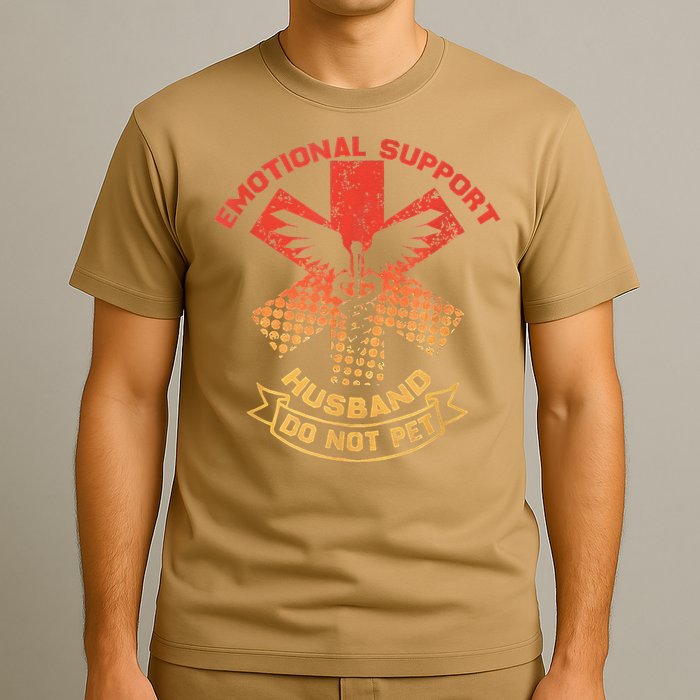 Emotional Support Husband Do Not Pet T-Shirt