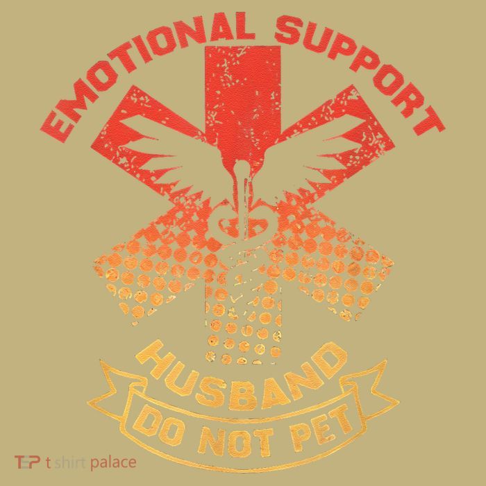 Emotional Support Husband Do Not Pet Sustainable Beanie