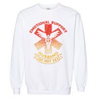 Emotional Support Husband Do Not Pet Garment-Dyed Sweatshirt