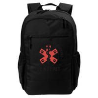 Emotional Support Husband Do Not Pet Funny Quote For Him Backpack