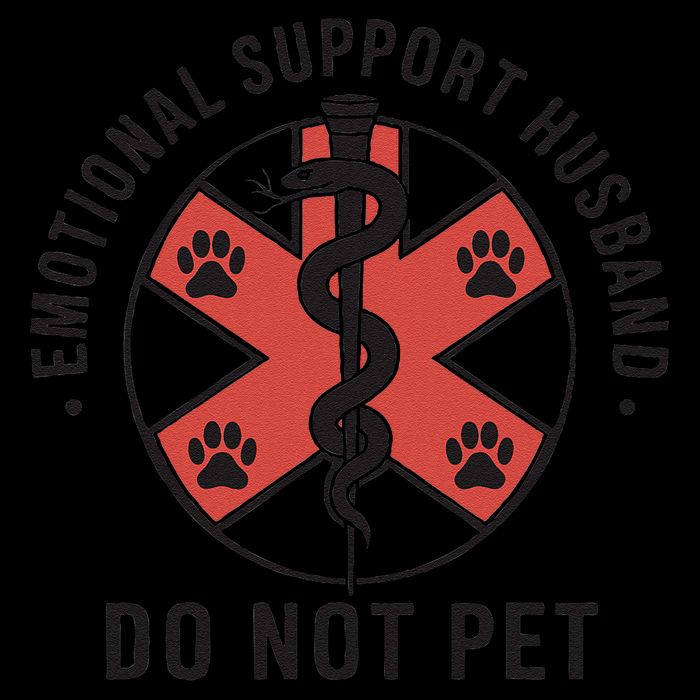 Emotional Support Husband Do Not Pet Funny Quote For Him Wool Snapback Cap