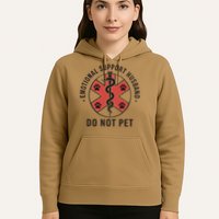 Emotional Support Husband Do Not Pet Funny Quote For Him Hoodie