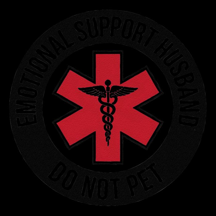 Emotional Support Husband Do Not Pet City Backpack