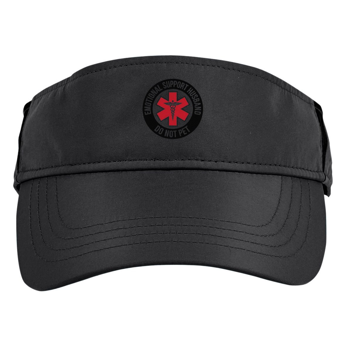 Emotional Support Husband Do Not Pet Adult Drive Performance Visor