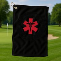 Emotional Support Husband Do Not Pet Golf Towel