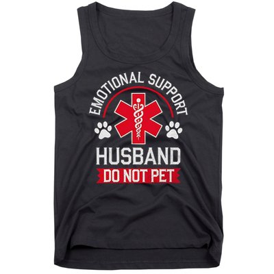 Emotional Support Husband Do Not Pet Tank Top