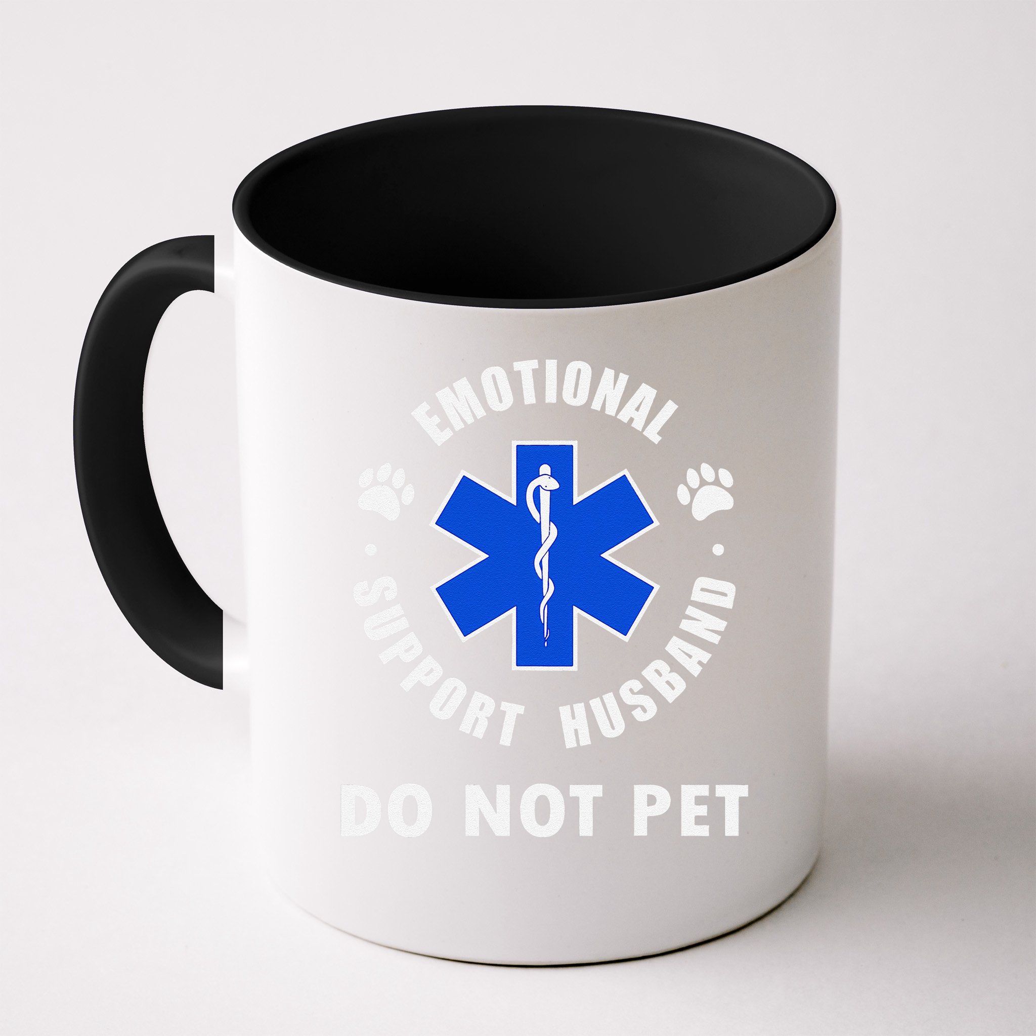 Emotional Support Husband Do Not Pet Mug