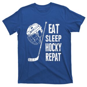 Eat Sleep Hockey Repeat Hockey Sport Meaningful Gift T-Shirt