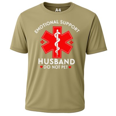 Emotional Support Husband Do Not Pet Fathers Mothers Day Performance Shirt