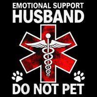 Emotional Support Husband Do Not Pet City Backpack