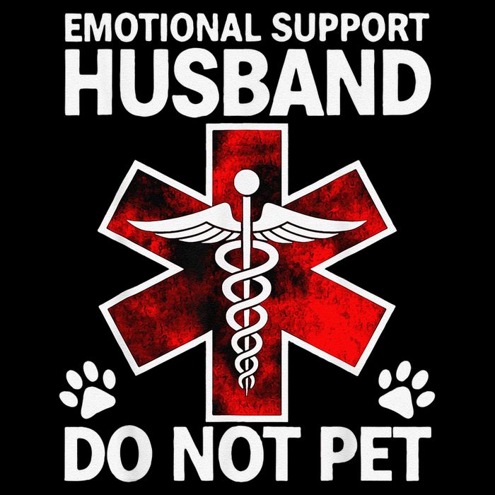 Emotional Support Husband Do Not Pet City Backpack