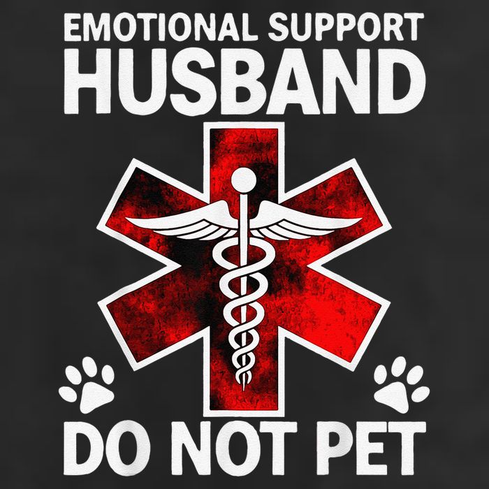 Emotional Support Husband Do Not Pet Adult Drive Performance Visor
