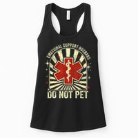 Emotional Support Husband Do Not Pet For Womens Tank Top