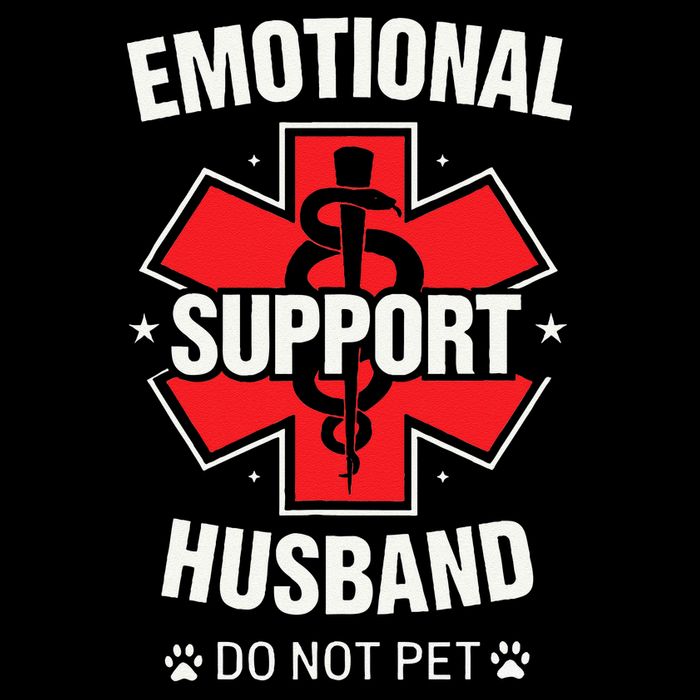 Emotional Support Husband Do Not Pet Visor