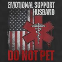 Emotional Support Husband Do Not Pet  Adult Drive Performance Visor