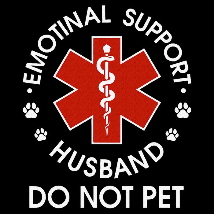 Emotional Support Husband Do Not Pet Funny Sustainable Bucket Hat