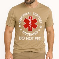 Emotional Support Husband Do Not Pet Funny Performance Shirt