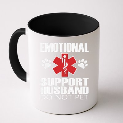 Emotional Support Husband Do Not Pet Mug