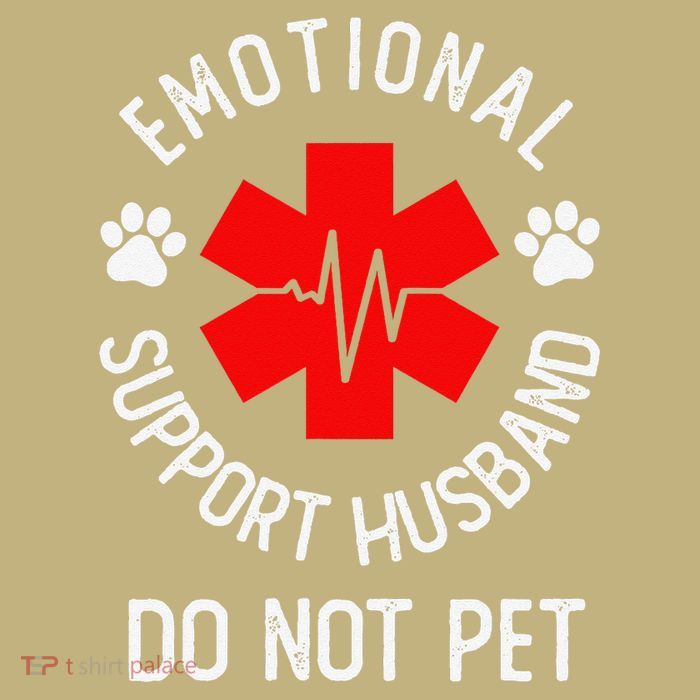 Emotional Support Husband Do Not Pet Performance Shirt