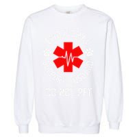 Emotional Support Husband Do Not Pet Garment-Dyed Sweatshirt