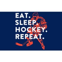 Eat Sleep Hockey Repeat - Gift Bumper Sticker