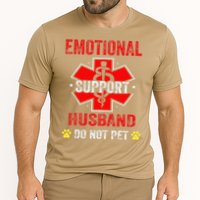 Emotional Support Husband Do Not Pet Cooling Performance Crew T-Shirt