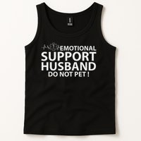 Emotional Support Husband Do Not Pet Tank Top