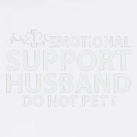 Emotional Support Husband Do Not Pet Garment-Dyed Sweatshirt