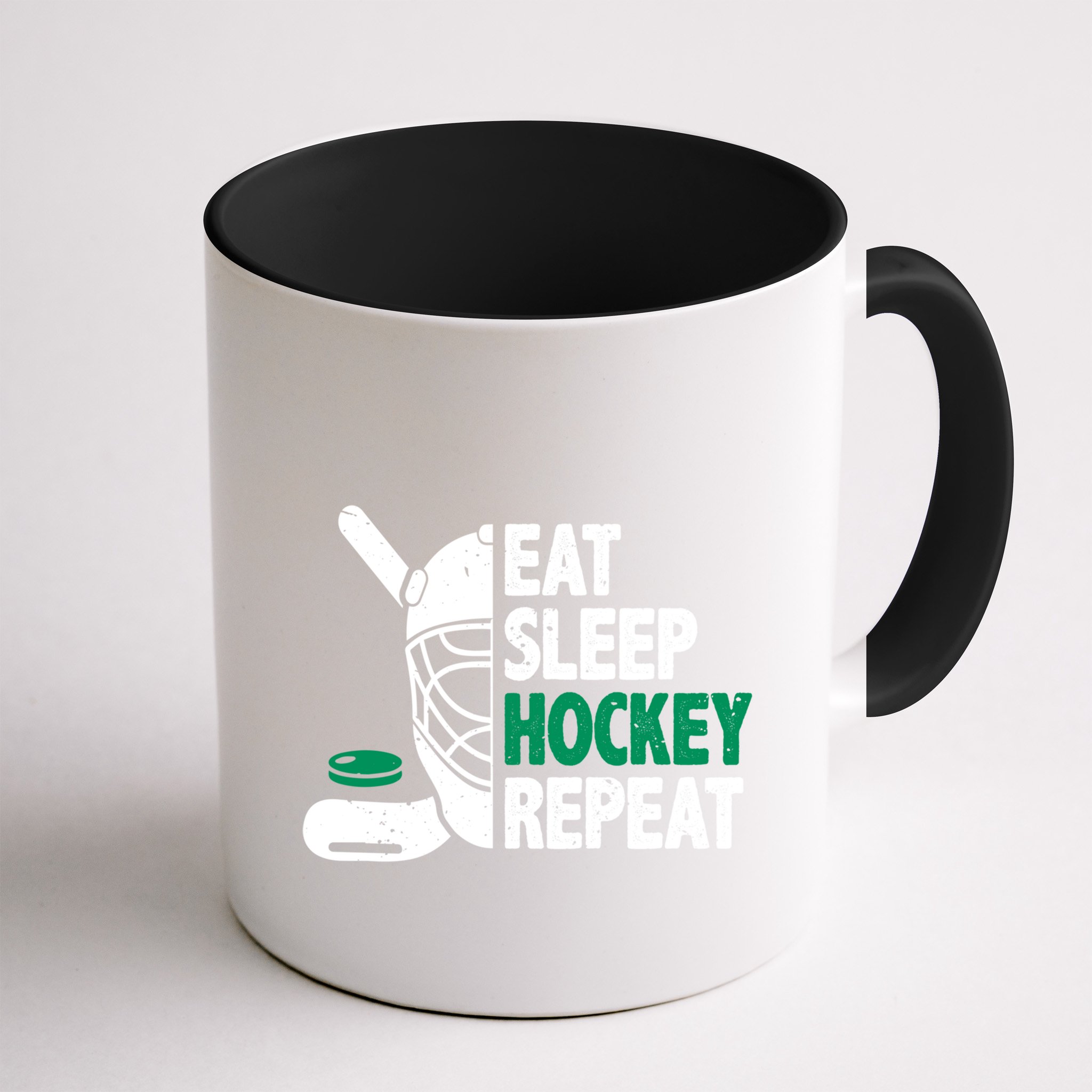 Eat Sleep Hockey Repeat Ice Hockey Lovers Players Funny Gift Mug