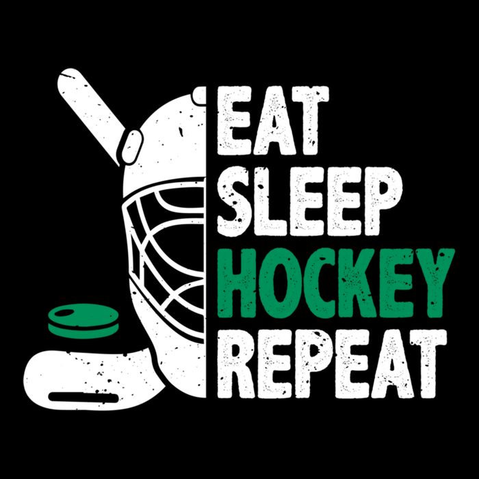 Eat Sleep Hockey Repeat Ice Hockey Lovers Players Funny Gift Mug