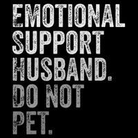 Emotional Support Husband Do Not Pet Backpack