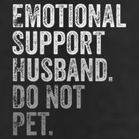 Emotional Support Husband Do Not Pet 15oz Campfire Ceramic Mug