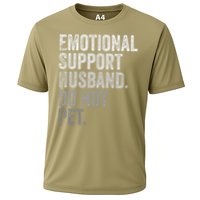 Emotional Support Husband Do Not Pet Cooling Performance Crew T-Shirt