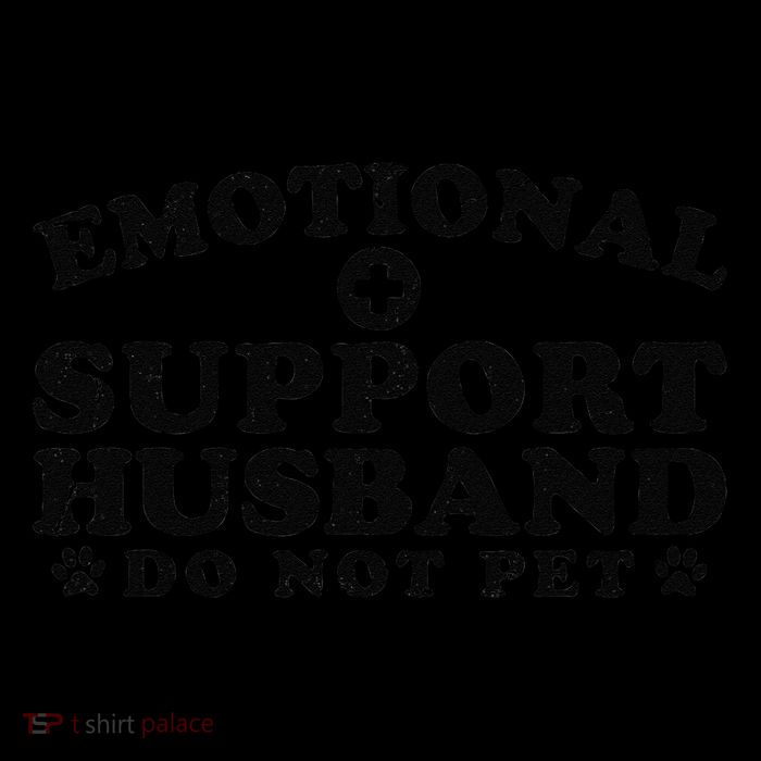 Emotional Support Husband Do Not Pet Funny 16 in Basic Backpack