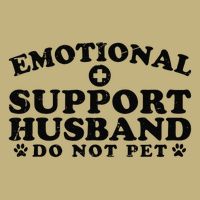 Emotional Support Husband Do Not Pet Funny Cooling Performance Crew T-Shirt