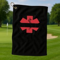 Emotional Support Husband Do Not Pet Golf Towel