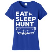 Eat Sleep Hunt Deer Hunter Bow And Arrow Hunter Deer Hunting Gift Women's T-Shirt