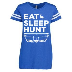 Eat Sleep Hunt Deer Hunter Bow And Arrow Hunter Deer Hunting Gift Enza Ladies Jersey Football T-Shirt