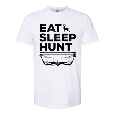 Eat Sleep Hunt Deer Hunter Bow And Arrow Hunter Deer Hunting Gift Softstyle® CVC T-Shirt