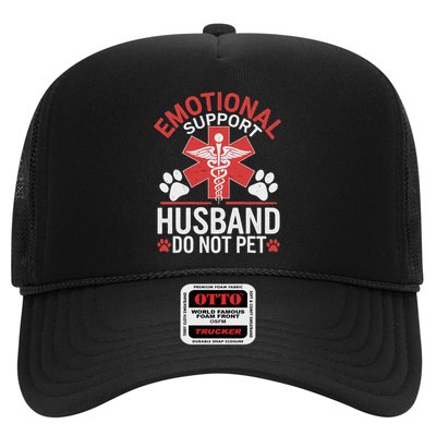 Emotional Support Husband Do Not Pet Funny Trucker Hat