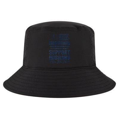 Emotional Support Husband Do Not Pet - Vintage American Cool Comfort Performance Bucket Hat