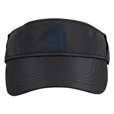 Emotional Support Husband Do Not Pet - Vintage American Adult Drive Performance Visor