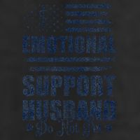 Emotional Support Husband Do Not Pet - Vintage American Hat
