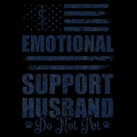 Emotional Support Husband Do Not Pet - Vintage American Tank Top