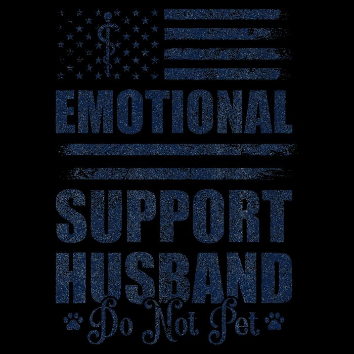 Emotional Support Husband Do Not Pet - Vintage American Tank Top